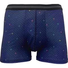 ☆ ネイビー(065) ☆ Mサイズ ☆ 【JIWARAN】ボクサーブリーフ（ちょい漏れ） JIWARAN ボクサーブリーフ メンズ ボクサー ブリーフ ボクサーパンツ パンツ スポーツパンツ 下着 肌着 男性下着 アンダーウエア 前閉じ 履き心地が良い 快適