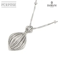 ダミアーニ DAMIANI ダイヤ ネックレス 50cm K18 WG ホワイトゴールド 750 Diamond Necklace 90276507のサムネイル