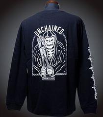 LURKING CLASS ラーキングクラス ロングスリーブTシャツ (UNCHAINED) by sketchy tank カラー：ブラック 6,380円(内税)