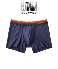 新品 未使用 GUNZE グンゼ 下着 BODY WILD EZX メンズ ボクサーパンツ 517190【メール便】 ネイビーブルー