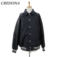 値下げ　美品☺︎クレドナcredonaスタンダードルーズスタジャンネイビー 値下げ 美品☺︎クレドナcredonaスタンダードルーズスタジャン