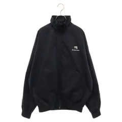 BALENCIAGA (バレンシアガ) NEW LOGO TRACKSUIT JACKET コットン トラックジャケット 658877 TKM02のサムネイル