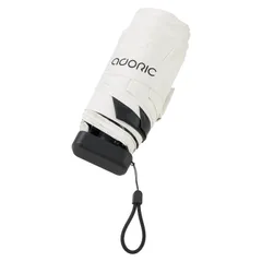 【在庫セール】Adoric 折りたたみ傘 レディース コンパクト 日傘 超軽量UVカット晴雨兼用 遮光 持ち運びに便利 紫外線遮断 高強度グラスファイバー 6本骨 日焼け防止 人気 折り畳み傘 耐風撥水 携帯便利 小型 おしゃれ 手動 収納ポーチ付き