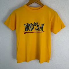 SOMETHING サムシング us製 Tシャツ プリント イエロー Mサイズ レディース 古着 アメカジ ストリートのサムネイル