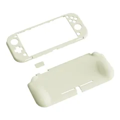 PlayVital ZealProtect Nintendo Switch Liteに対応用保護シェル、Switch Liteに対応用人間工学に基づいたデザインしたハードシェル、ジョイコンのシェル＆グラスフィルム＆サムライカバー＆ボタンキャップは付属しています