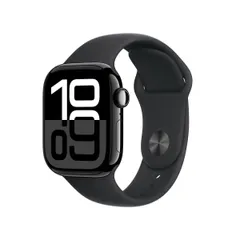 Apple Watch Series 10（GPS + Cellularモデル）- 42mmジェットブラックアルミニウムケースのサムネイル