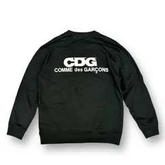 CDG COMME des GARCONS AD2020 バックロゴクルーネックスウェット トレーナー シーディージー コムデギャルソン SZ-T002 ブラック XL 72147A6のサムネイル
