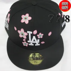 【送料無料★匿名配送★新品】ダンボール発送 MLB TOKYO SERIES 東京シリーズ 開幕戦 村上隆TM/KKコラボ New Era ニューエラ ドジャース ブルー 59FIFTY 7 7/8 CAP BLACK 黒/キャップ/帽子/桜