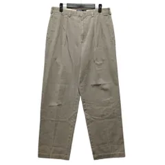 POLO BY RALPH LAUREN ポロバイラルフローレン ANDREW PANT 2タック チノパンツ グレージュ系 サイズ 34/31 正規品 / 52165