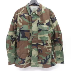 U.S.ARMY BDUジャケット ウッドランドカモ 米軍 Mサイズ ※中古