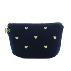フェイラー FEILER ラブラリーバイ LOVERARY BY 舟型ポーチS ラブラリーハート 紺 ネイビー /SS ■OS