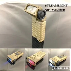 新品　未使用品　米軍　実物STREAMLIGHT SIDEWINDER 送料無料 米軍実物 Streamlight Sidewinder ストリームライト
