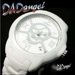 DAD ANGEL ダッドエンジェル フル・セラミック スカル メンズウォッチ