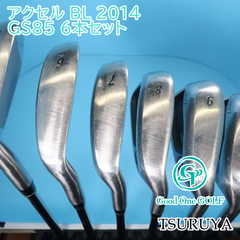アイアンセット ツルヤ アクセル BL 2014/GS85 6本セット/S/27 7114
