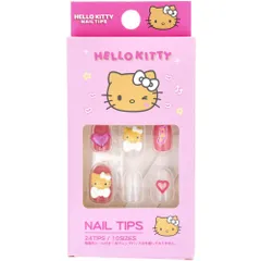 サンリオ ハローキティ コギャル ネイルチップ 24枚入 サンリオキャラクターズ 日焼けキティのサムネイル