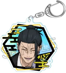 【中古】キーホルダー 夏油傑B(スーツ) 螺鈿風シリーズ アクリルキーホルダー Vol.1 「呪術廻戦 第2期 懐玉・玉折」