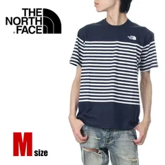 【新品】ノースフェイス ボーダー Tシャツ 紺 アーバンネイビー M メンズ レディース THE NORTH FACE ザノースフェイス 大きいサイズ アウトドア ブランド NT32406