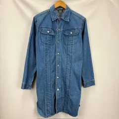 RALPH LAUREN COUNTRY 80‐90年代 デニムシャツ ワンピース FADE サイズ8 MADE IN USA 07081206 02 POLO COUNTRY