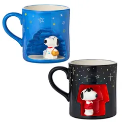 スヌーピー ジョークール 立体マグカップ マグ マグカップ 食器 コップ 立体マグ コーヒーカップ PEANUTS シーンマグ SNOOPYグッズ