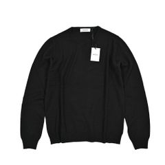 GRAN SASSO☆新品グランサッソ 定番12Gウールカシミア丸首ニット50 