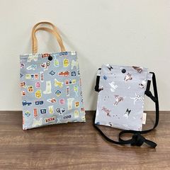 リリカ様専用☆小さなフラットポーチ♥️ねこサンタさんが