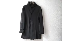 m.a+ エムエークロス　ブラック　コート　ジャケット　ストール　フード　ダブル m.a+ エムエークロス ブラック コート ジャケット ストール