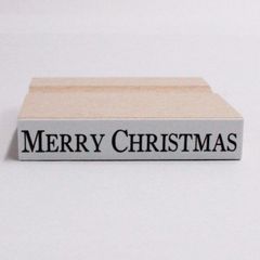 Merry Christmas はんこ（1行）　⑨