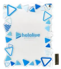 【中古】フォトフレーム・アルバム ロゴ ホロライブ事務所 ポストカードスタンド 「バーチャルYouTuber ホロライブ hololive SUPER EXPO 2023」