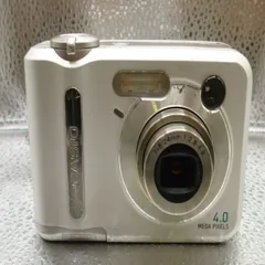 CASIO カシオ QV-R40 シルバー オールドコンデジ デジタルカメラ 単三電池 ② 未検品のサムネイル