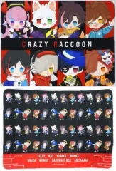 【中古】抱き枕カバー・シーツ・ブランケット 全2種セット ブランケット 「DMMスクラッチ! Crazy Raccoon スクラッチ第一弾」 B賞