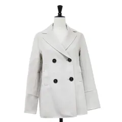 S MAXMARA クチートアマーノ 新品同様 ヴァージンウールコート 36 エスマックスマーラ クチートアマーノ ヴァージンウール リバー