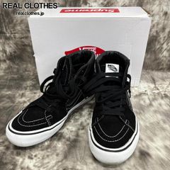 Supreme×VANS/シュプリーム×バンズ【19AW】Sk8-Hi Pro FUCK THE WORLD スニーカー VN0A45JDSY1/26.0