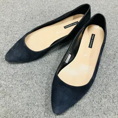 KT ファビオルスコーニ　ポインテッドトゥ　ラメ　ヒールパンプス　24㎝　黒