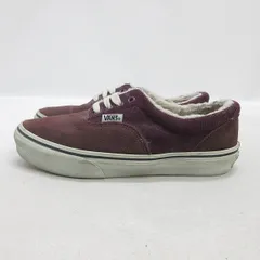 【即決】 新品 VANS バンズ◆スエード×コーデュロイ 裏ボア 2WAY ERA エラ 26cm ブラウン◆ボア スリッポン vans コーデュロイ（靴）の通販