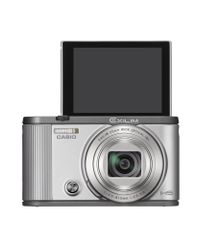 CASIO デジタルカメラ EXILIM EX-ZR1700SR 自分撮りチルト液晶 オートトランスファー機能 Wi-Fi/Bluetooth搭載 シルバー(中古品)
