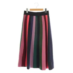 ピーエスポールスミス PS Paul Smith 24AW Midnight Swirl ニットスカート M マルチカラー /DO ■OS