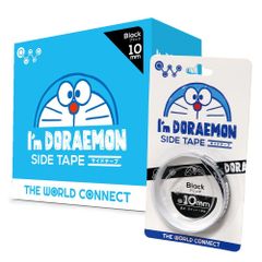 TWC I'm DORAEMON 卓球サイドテープ ブラック 12㎜ 20セット入箱