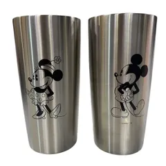 ♪0221 ディズニー タンブラーセット ミッキー＆ミニー 未使用　保管品