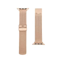 ダニエルウェリントン DANIEL WELLINGTON 替えベルト Smartwatch Mesh Strap Rose Gold メッシュ ステンレススティール アップルウォッチ用 ローズゴールド おしゃれ 人気 ブランド プレゼント ギフト 送料無料