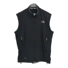 THE NORTH FACE ノースフェイス FLIGHT SERIES APEX ソフトシェルベスト アウトドア ブラック(メンズ XL)中古 古着 U7667