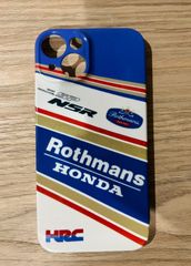 ★アウトレット★新品 iphone14 用 ケース MotoGP RACING ロスマンズ Rothmans x honda HRC NSR レーシング オートバイグッズ