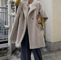 未使用★ REVERSIBLE BOA PONCHO COAT 2025年最新】reversible boa poncho coatの人気アイテム - メルカリ