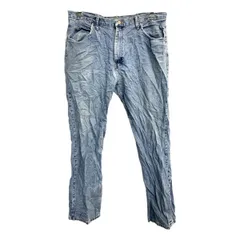 Wrangler デニムパンツ W36 ラングラー リラックスフィット ビッグサイズ ブルー コットン メキシコ製 古着卸 アメリカ仕入 2501-1135