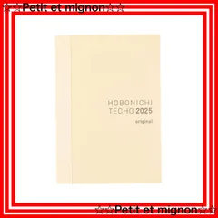 【即日発送】ほぼ日手帳 2025 手帳本体 オリジナル(A6)[A6/1日1ページ/1月/月曜はじまり]のサムネイル
