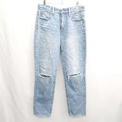 ◇ Θ AZUL BY MOUSSY アズール バイマウジー デニムパンツ サイズL ブルー系 レディース E  【1501160030498】