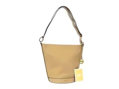 ■新品■未使用■ MICHAEL KORS マイケルコース レザー クロスボディ ショルダーバッグ 肩掛け 斜め掛けかばん ブラウン系 BJ9402