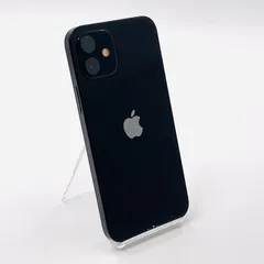 【全額返金保証】【最速発送】Apple iPhone 12 64GB ブラック Softbank 白ロム 78% 美品 動作確認済