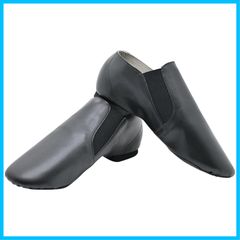 【特価商品】ゴム ★シューズタイプ：サイド スリッポン ジャズダンスシューズ ダンス ～25.5㎝(41)」 「size:21cm(32) 女性 子供 チアシューズ ジャズシューズ [TOMITA]
