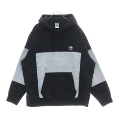 SUPREME (シュプリーム) 22SS × THE NORTH FACE Bandana Hooded Sweatshirt ザノースフェイス バンダナ スウェットプルオーバーパーカー ブラック/ライトブルー