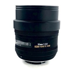 SIGMA シグマ レンズ FISHEYE HSM 10mm 1:2.8 ニコン用 ケース付き【PF-84】
